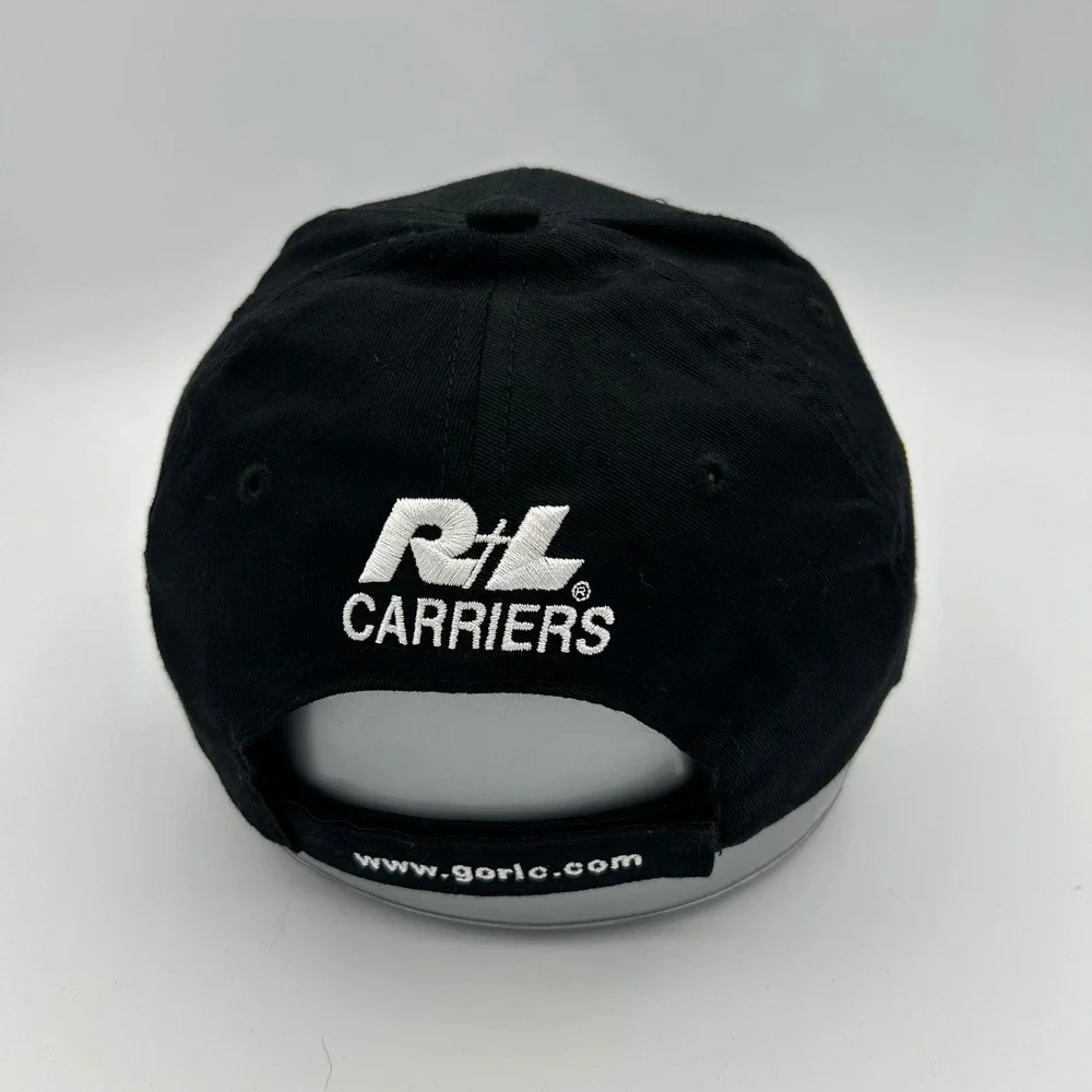 NASCAR R+L Racing Matt Kenseth Hat Mens OSFM Black Racing Sports Vintage